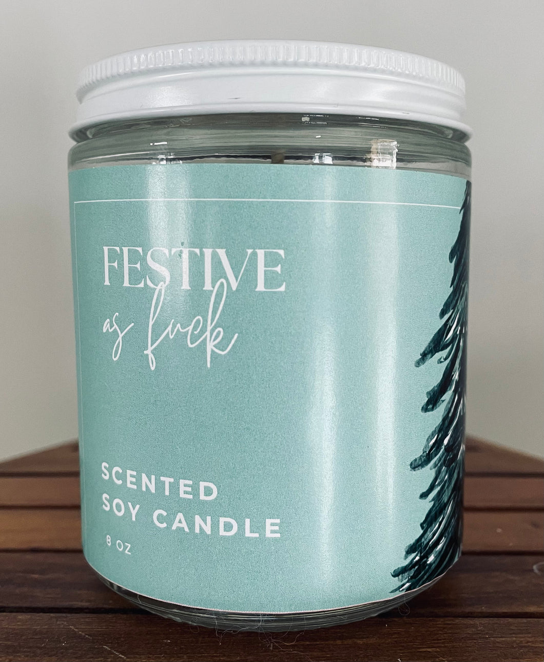 Scented Christmas ‘Swear’ Candle