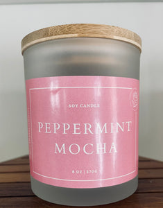 Scented Candle ‘Peppermint Mocha’